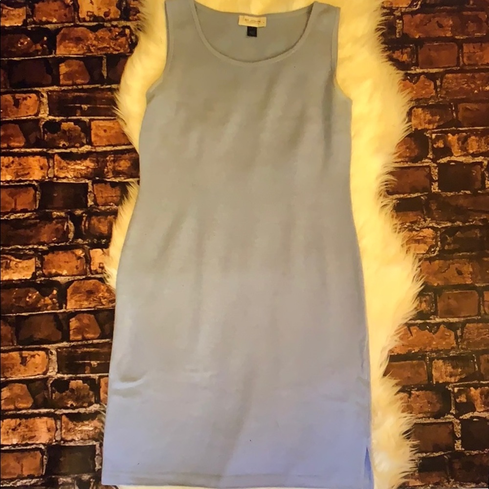 St. John Collection Blue Tank Top Dress Size 12
